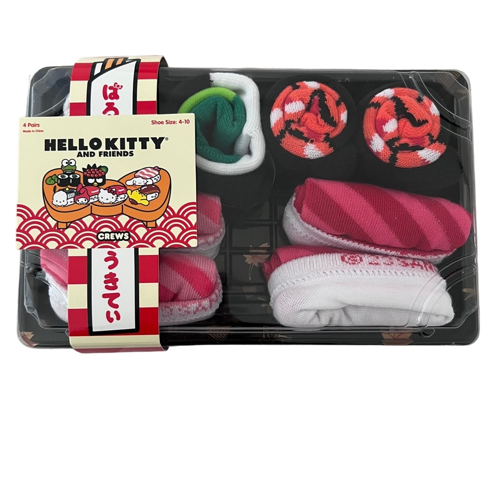 Hello Kitty & Friends Sushi Socks